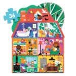 Puzzle gigant Casa micilor prieteni, Djeco - imagine 4