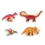 Puzzle lemn Dinozauri, Djeco - imagine 2