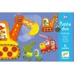 Puzzle mobil duo Vehicule, Djeco