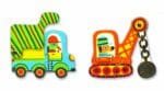 Puzzle mobil duo Vehicule, Djeco - imagine 3