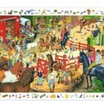 Puzzle observatie Cai, Djeco