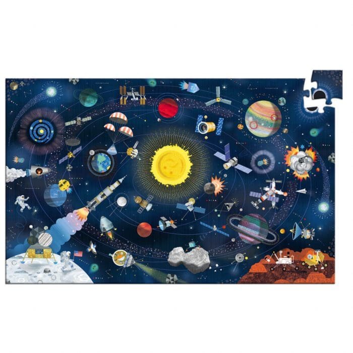 Puzzle observatie Cosmos, Djeco - imagine 3
