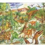 Puzzle observatie Dinozauri, Djeco