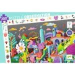 Puzzle observatie Nebunia din oras, Djeco - imagine 2