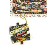 Puzzle observatie Raliul masinilor, Djeco - imagine 3