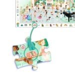 Puzzle observatie Scoala de dans, Djeco - imagine 2