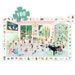 Puzzle observatie Scoala de dans, Djeco - imagine 3
