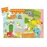 Puzzle Pisici jucause, Djeco - imagine 2