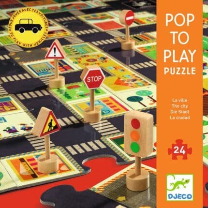 Puzzle Pop to play Orasul, Djeco