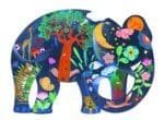Puzzle Puzz'Art Elefant, Djeco - imagine 2