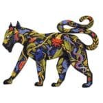 Puzzle Puzz'Art Pantera neagra, Djeco - imagine 3