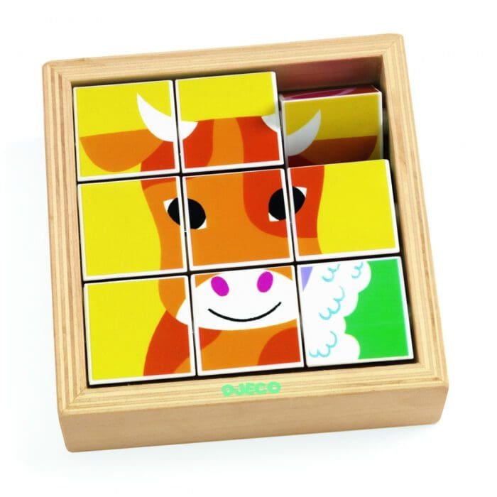 Puzzle rotativ Animoroll, Djeco - imagine 2