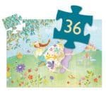 Puzzle Zana primaverii, Djeco - imagine 2