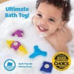Set cuburi din spuma cu magnet Blockaroo, Barca 10 piese - imagine 2