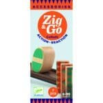 Set de constructie trasee Zig & Go Cultubo 7 piese, Djeco
