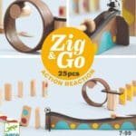 Set de constructie trasee Zig & Go Dring 25 piese, Djeco