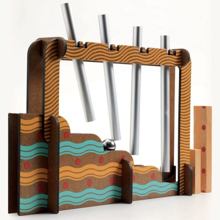 Set de constructie trasee Zig & Go Muzica 52 piese, Djeco - imagine 2