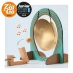 Set de constructie trasee Zig & Go Muzica 52 piese, Djeco - imagine 3