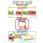 Set de construit cu magnet Spaghetteez 100 piese - imagine 4