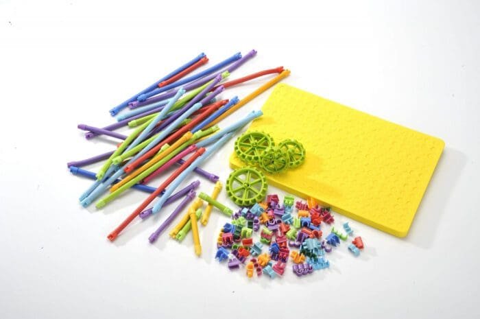 Set de construit cu magnet Spaghetteez 70 piese - imagine 2