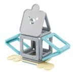 Set magnetic de construit- Magformers Animale, 40 piese