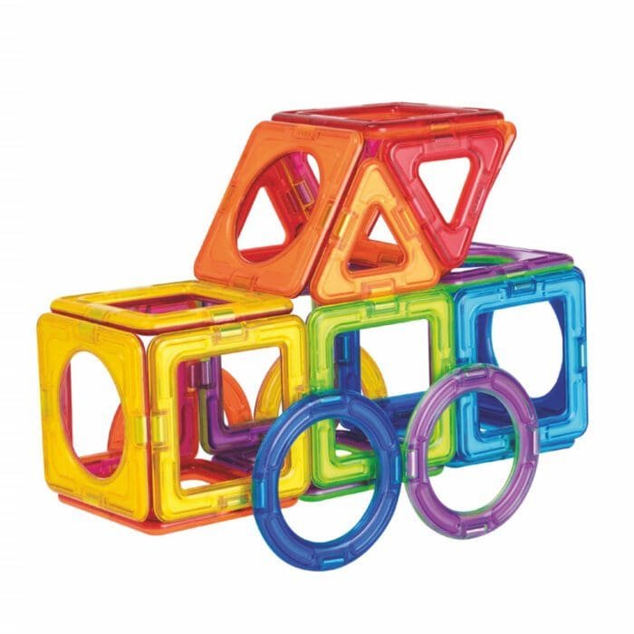 Set magnetic de construit- Magformers Basic Plus 30 set - imagine 4