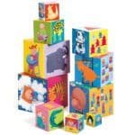 Turn de construit Scara, Djeco - imagine 2