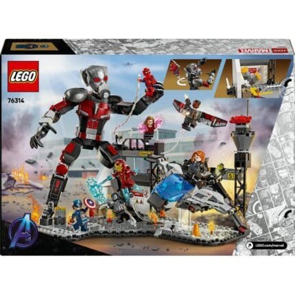 LEGO SUPER HEROES BATALIA DIN CAPTAIN AMERICA: CIVIL WAR 76314