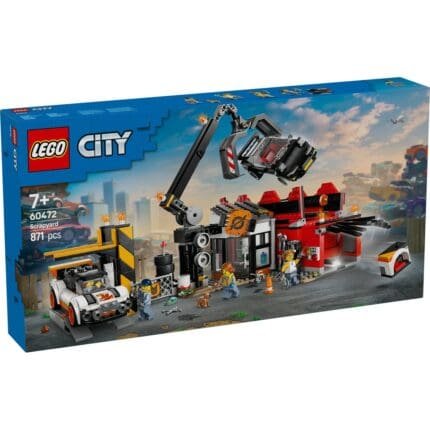 LEGO CITY CIMITIR DE MASINI VECHI 60472