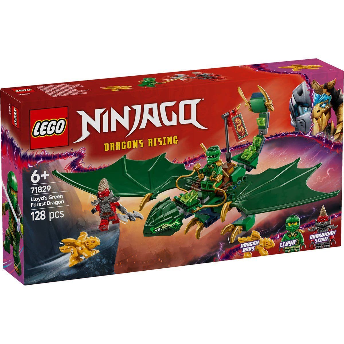 1_LEGO71829 LEGO NINJAGO DRAGONUL DE PADURE AL LUI LLOYD 71829 - imagine 1
