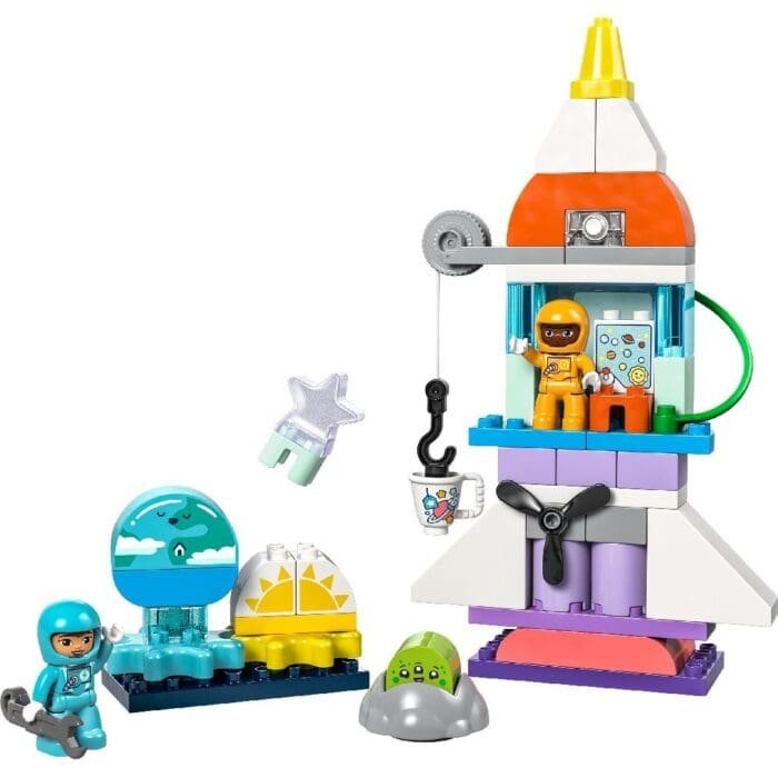 LEGO DUPLO AVENTURA CU NAVETA SPATIALA​ 3 IN 1 10422 - imagine 2