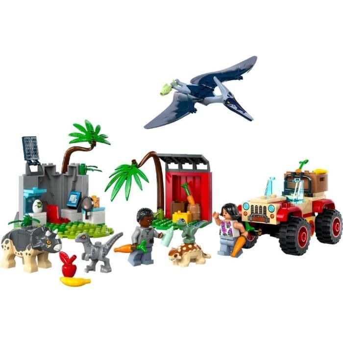 LEGO JURASSIC WORLD 76963 CENTRU DE SALVARE PENTRU PUI DE DINOZAUR - imagine 2