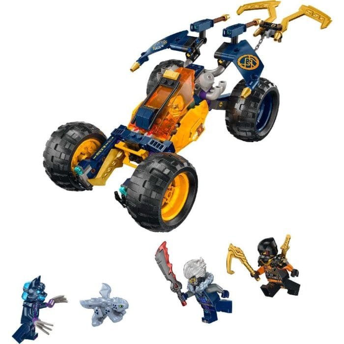 LEGO NINJAGO VEHICULUL DE TEREN NINJA AL LUI ARIN 71811 - imagine 2