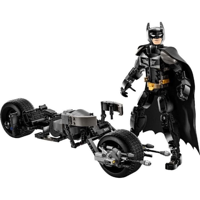 LEGO SUPER HEROES FIGURINA DE CONSTRUCTIE BATMAN SI MOTOCICLETA BAT-POD 76273 - imagine 2