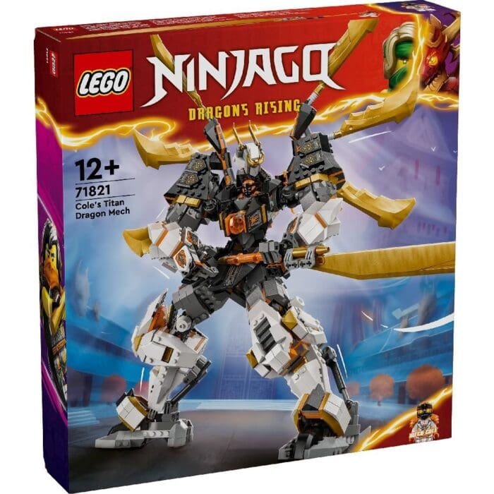 LEGO NINJAGO ROBOTUL-DRAGON DE TITAN AL LUI COLE 71821 - imagine 3