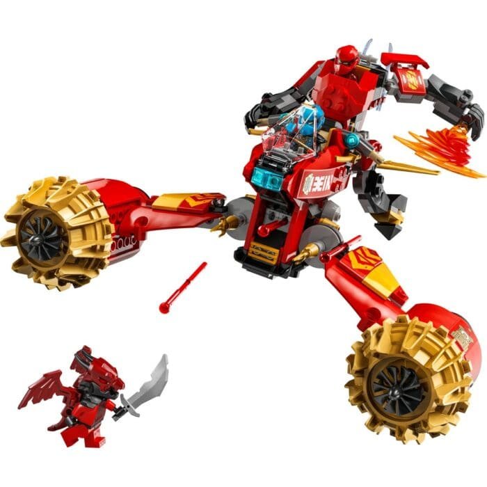 LEGO NINJAGO VEHICULUL-ROBOT ZBURATOR AL LUI KAI 71830 - imagine 2