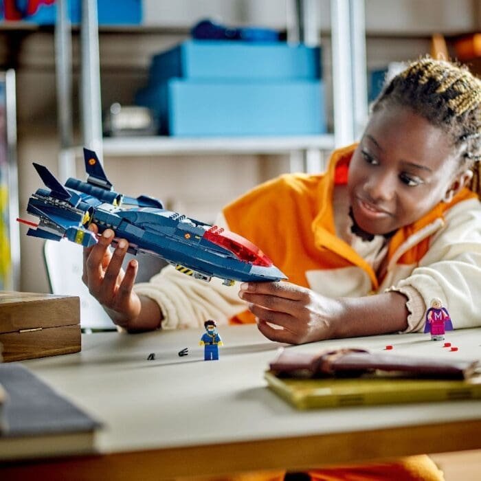 LEGO MARVEL SUPER HEROES AVIONUL X JET AL X MEN 76281 - imagine 3