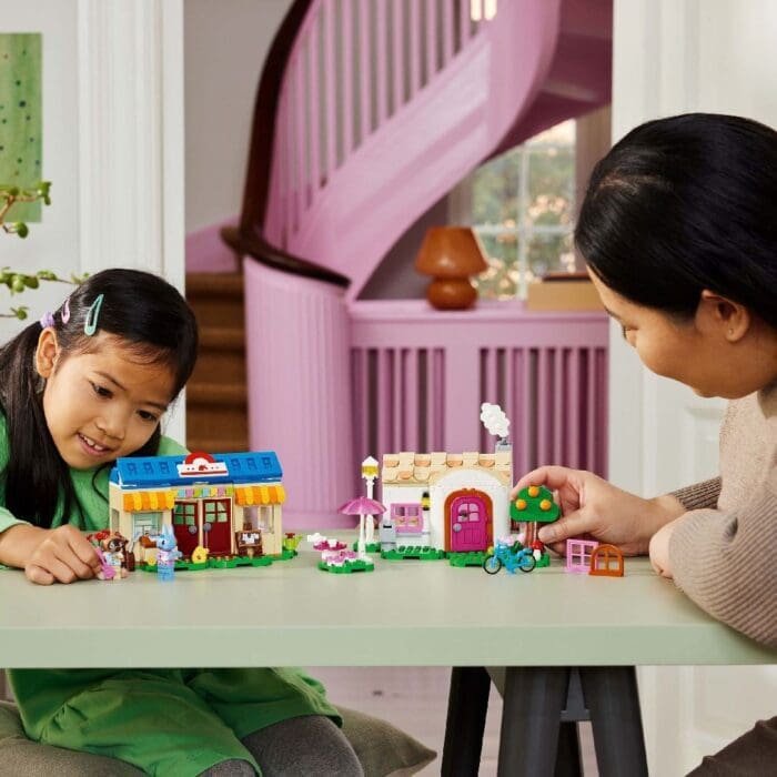 LEGO ANIMAL CROSSING NOOK S CRANNY SI CASA LUI ROSIE 77050 - imagine 3