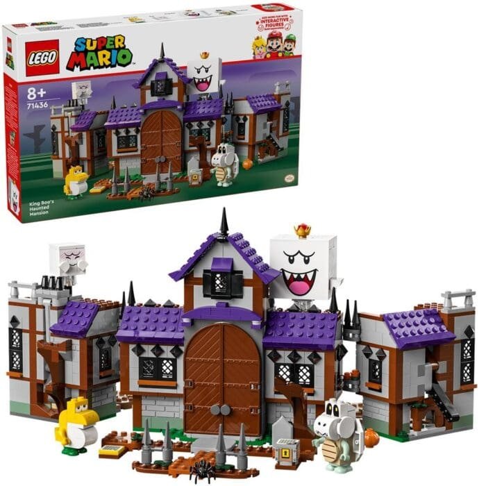 LEGO SUPER MARIO CONACUL BANTUIT AL LUI KING BOO 71436 - imagine 3