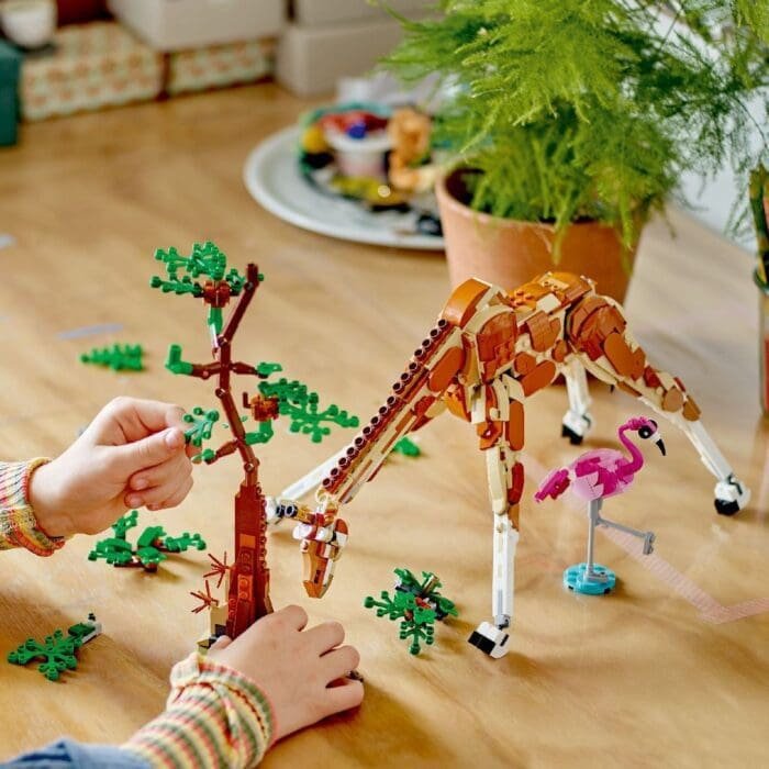 LEGO CREATOR 3IN1 ANIMALE SALBATICE DIN SAFARI 31150 - imagine 4