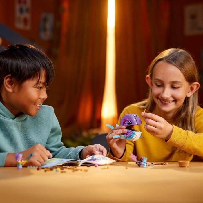 LEGO DREAMZ BALONUL CU AER CALD IN FORMA DE NARVAL AL LUI IZZIE 71472 - imagine 4