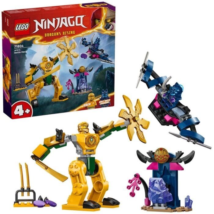 LEGO NINJAGO ROBOTUL DE LUPTA AL LUI ARIN 71804 - imagine 4