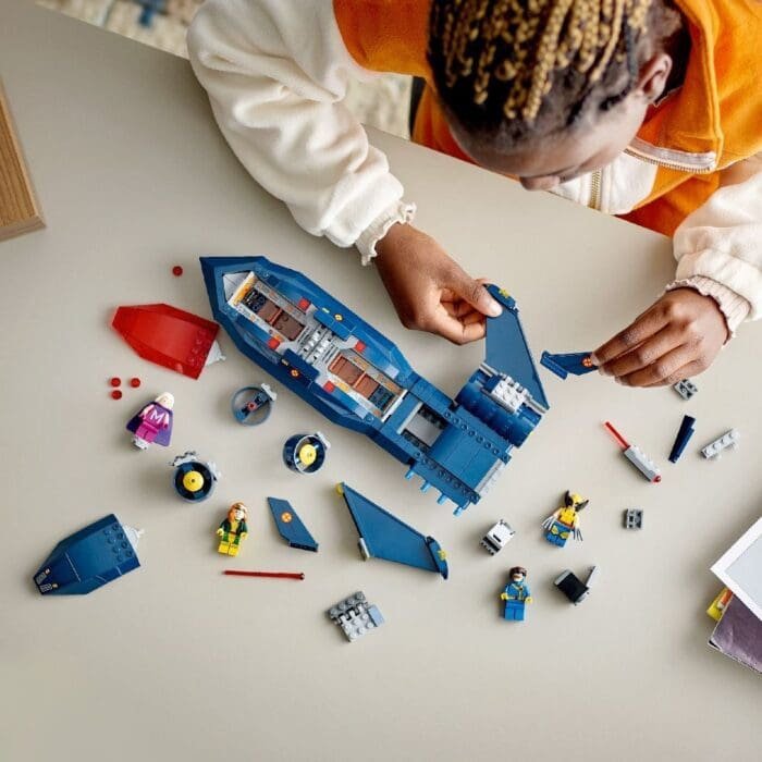 LEGO MARVEL SUPER HEROES AVIONUL X JET AL X MEN 76281 - imagine 4