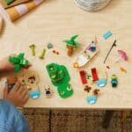 LEGO ANIMAL CROSSING TURUL INSULEI IN BARCA AL LUI KAPP N 77048 - imagine 4