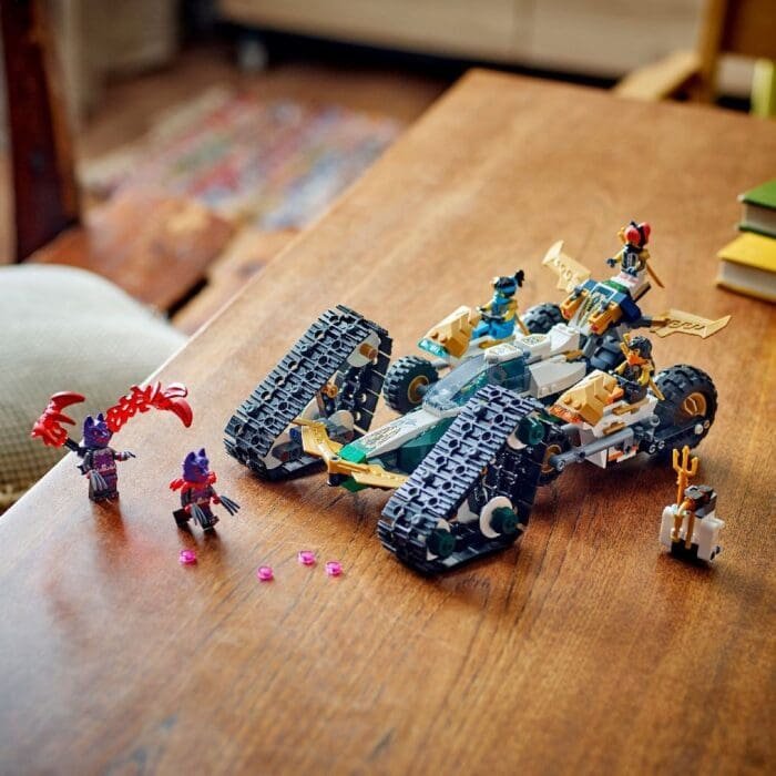 LEGO NINJAGO VEHICUL COMBINAT AL ECHIPEI NINJA 71820 - imagine 4