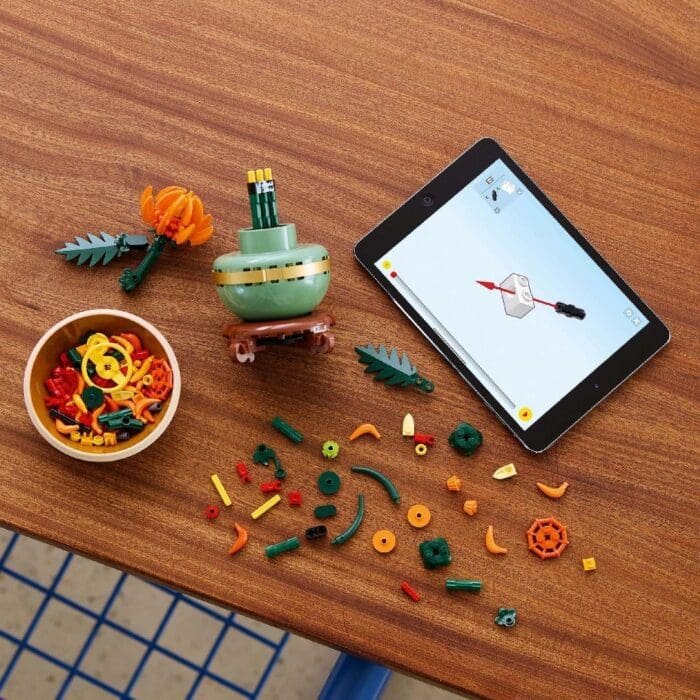 LEGO BOTANICAL COLLECTION CRIZANTEMA 10368 - imagine 4