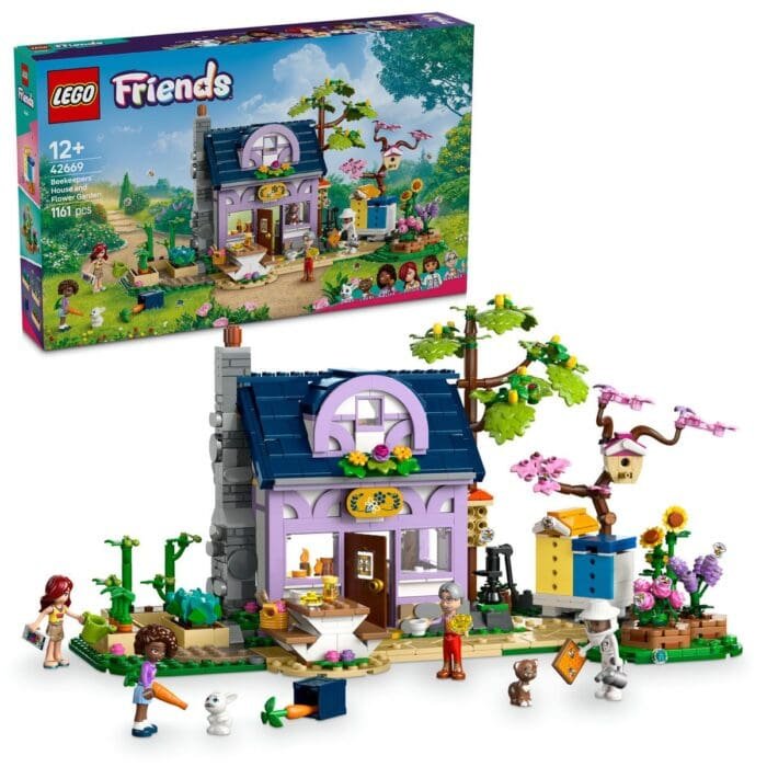 LEGO FRIENDS CASA APICULTORILOR SI GRADINA CU FLORI 42669 - imagine 4