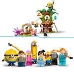 LEGO DESPICABLE ME4 RESEDINTA DE FAMILIE A LUI GRU SI A MINIONILOR 75583 - imagine 7