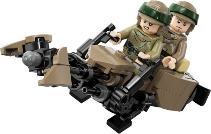 LEGO STAR WARS DIORAMA DE URMARIRE CU SPEEDERUL PE ENDOR 75353 - imagine 4