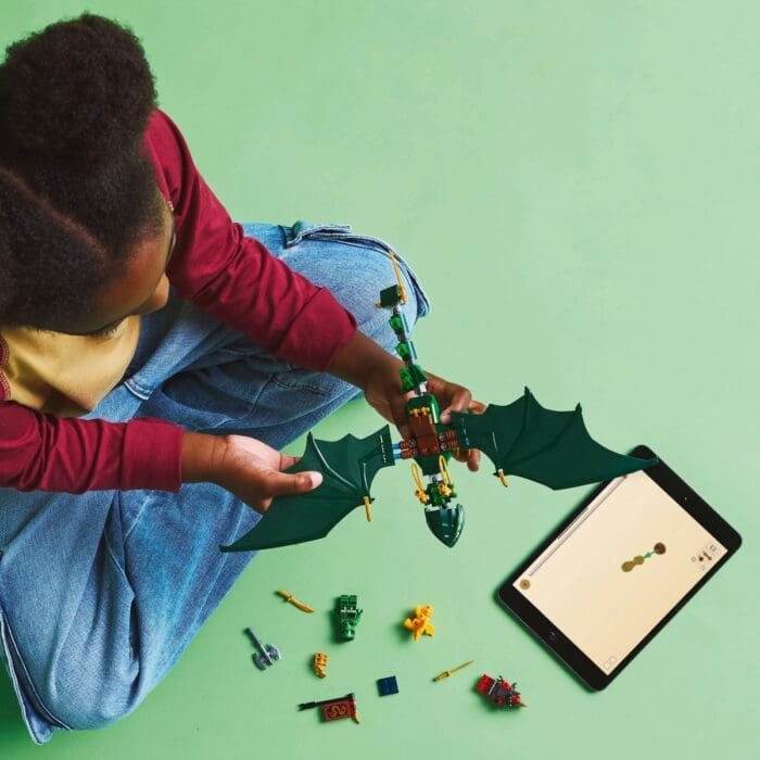 LEGO NINJAGO DRAGONUL DE PADURE AL LUI LLOYD 71829 - imagine 4